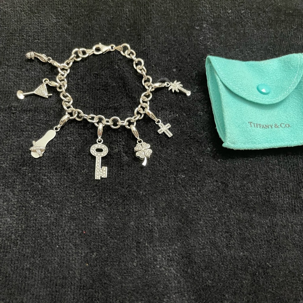Tiffany charm bracelet